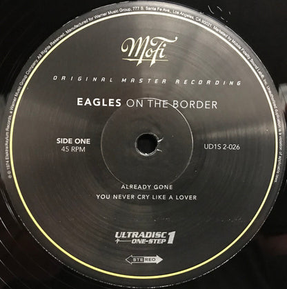 Eagles On The Border Mobile Fidelity Sound Lab, Asylum Records 2x12", Album, RE, RM, 180 + Box, Ltd, Num Mint (M) Mint (M)