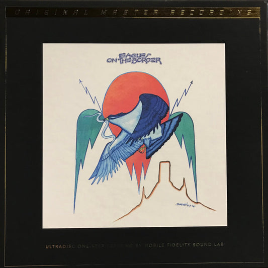 Eagles On The Border Mobile Fidelity Sound Lab, Asylum Records 2x12", Album, RE, RM, 180 + Box, Ltd, Num Mint (M) Mint (M)