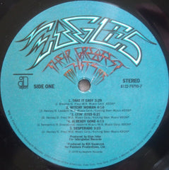 Eagles Their Greatest Hits 1971-1975 Asylum Records, Rhino Records (2) LP, Album, Comp, RE, 180 Mint (M) Mint (M)