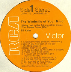 Ed Ames The Windmills Of Your Mind RCA Victor LP, Album Mint (M) Near Mint (NM or M-)