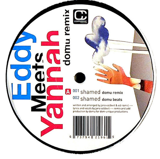 Eddy Meets Yannah Shamed (Domu Remix) Compost Records 12" Mint (M) Generic