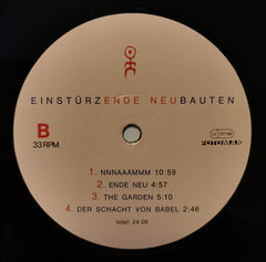 Einstürzende Neubauten Ende Neu Potomak LP, Album, RE Mint (M) Mint (M)