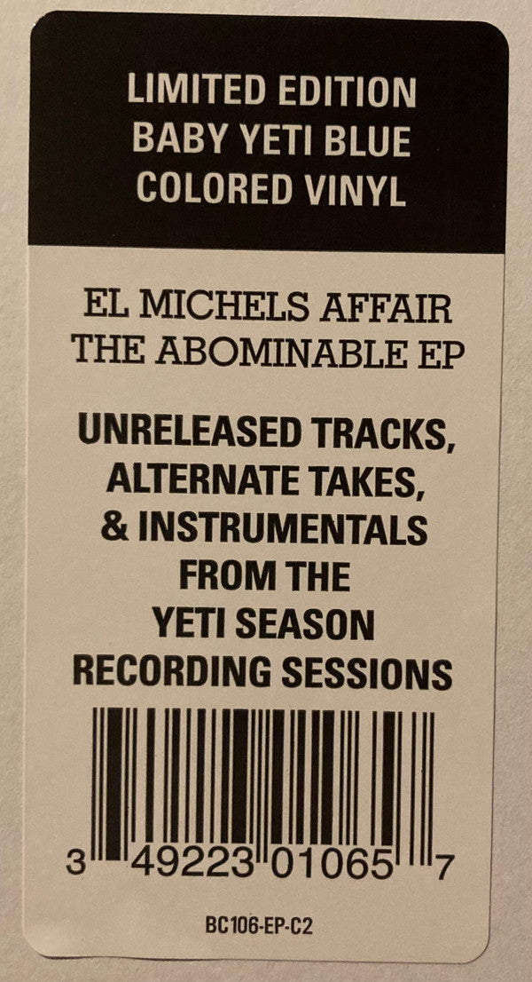 El Michels Affair The Abominable EP Big Crown Records, Big Crown Records LP, Album, EP, Ltd, Blu Mint (M) Mint (M)