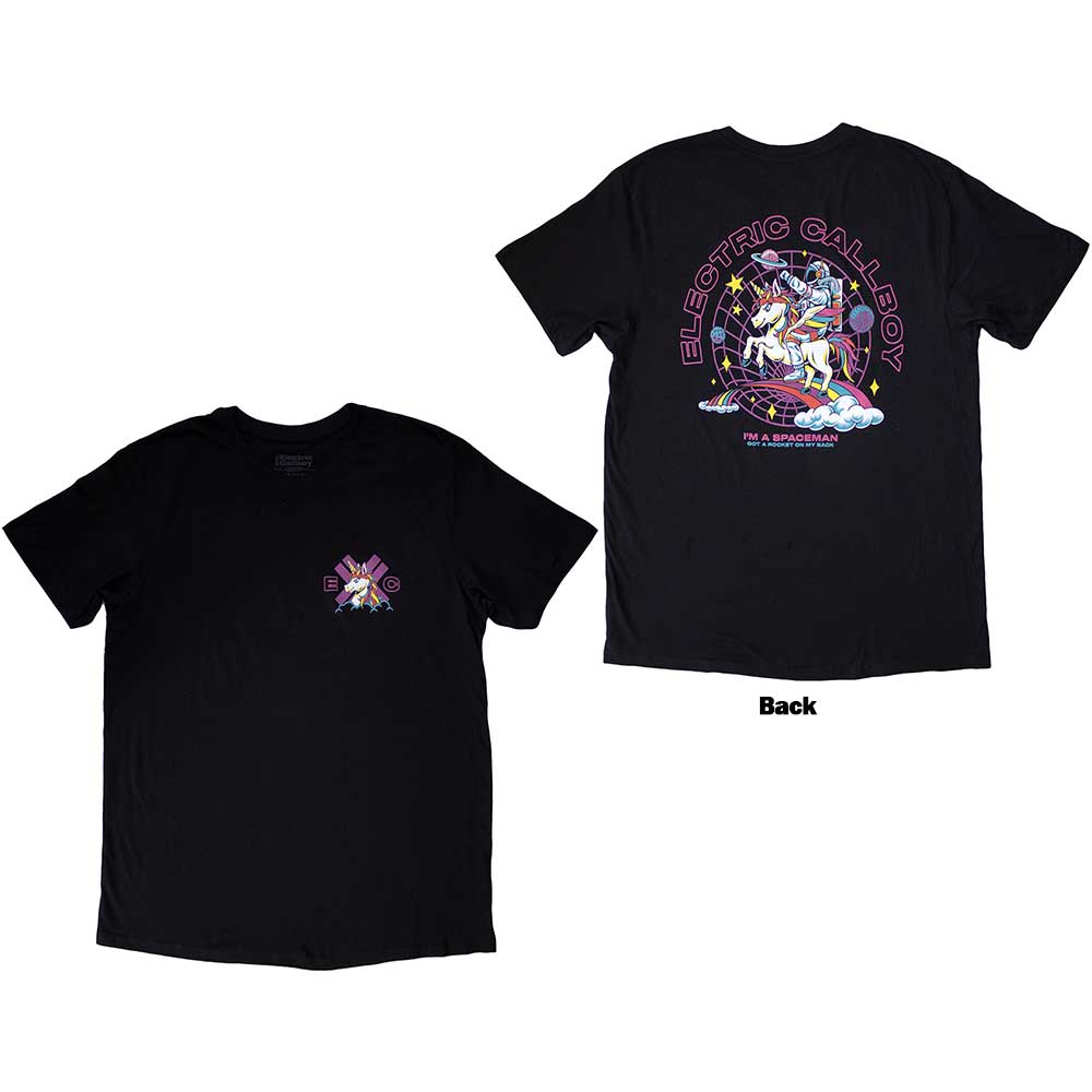 Spaceman Unicorn | Black