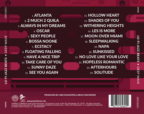 Deep Wave - (PRESALE 6/5/26) Lo-Fi Jazz Beats (MANUFACTURED ON DEMAND CD) | Mint (M) Mint (M) - ELECTRONIC *NEW*