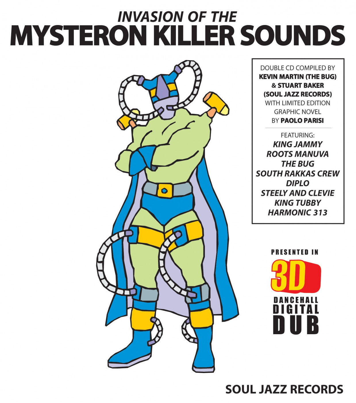 Soul Jazz Records presents - Invasion of the Mysteron Killer Sounds (CD) | Mint Mint - ELECTRONIC *NEW*