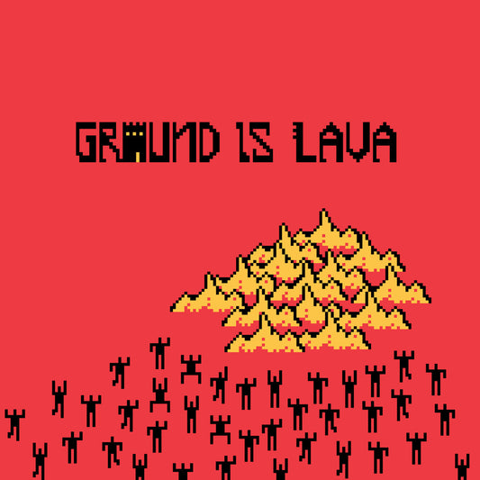 Groundislava - Groundislava (TRANSLUCENT RED VINYL) (Vinyl) | Mint (M) Mint (M) - ELECTRONIC *NEW*