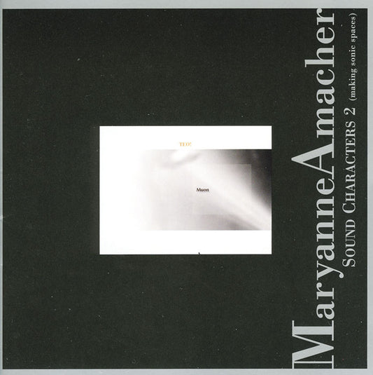 Amacher, Maryanne - Teo! A Sonic Sculpture (CD) | Mint Mint - ELECTRONIC *NEW*