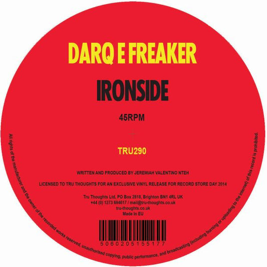 Darq E Freaker - Ironside - 12" (Vinyl) | Mint (M) Mint (M) - ELECTRONIC *NEW*