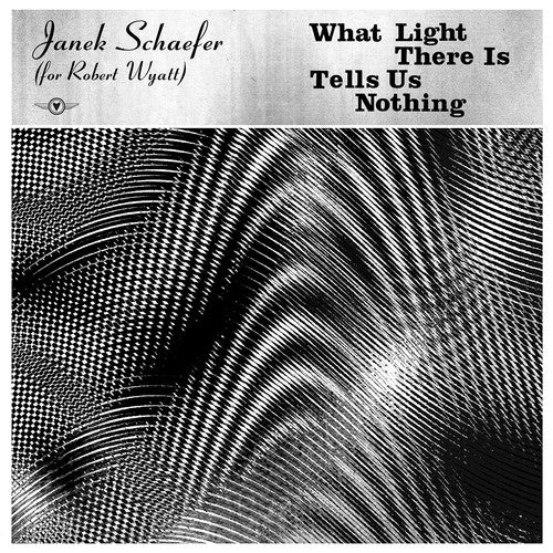 Janek Schaefer (For Robert Wyatt) - What Light There Is Tells Us Nothing (VINYL) | - ELECTRONIC *NEW*