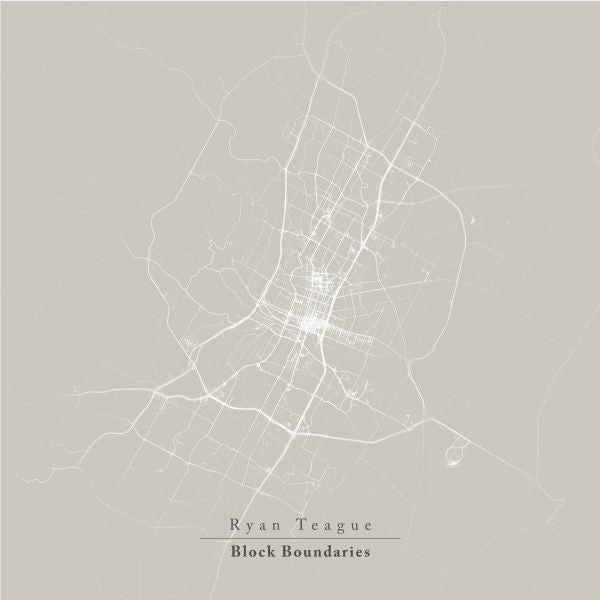 Teague, Ryan - Block Boundaries (CD) | Mint (M) Mint (M) - ELECTRONIC *NEW*