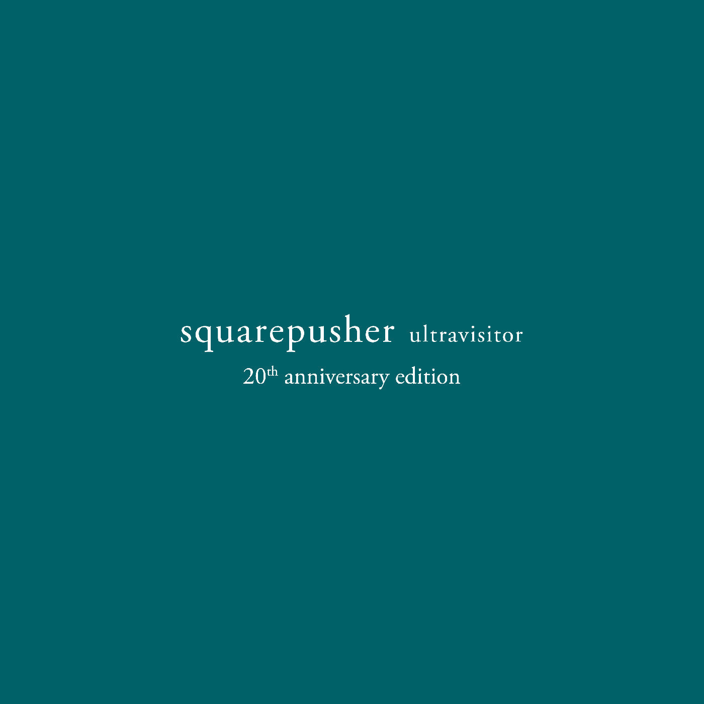 Squarepusher - Ultravisitor (20th Anniversary Edition) (CD) | - ELECTRONIC *NEW*