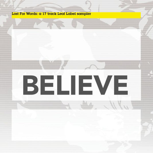 Various Artists - Lost For Words (CD) | Mint Mint - ELECTRONIC *NEW*