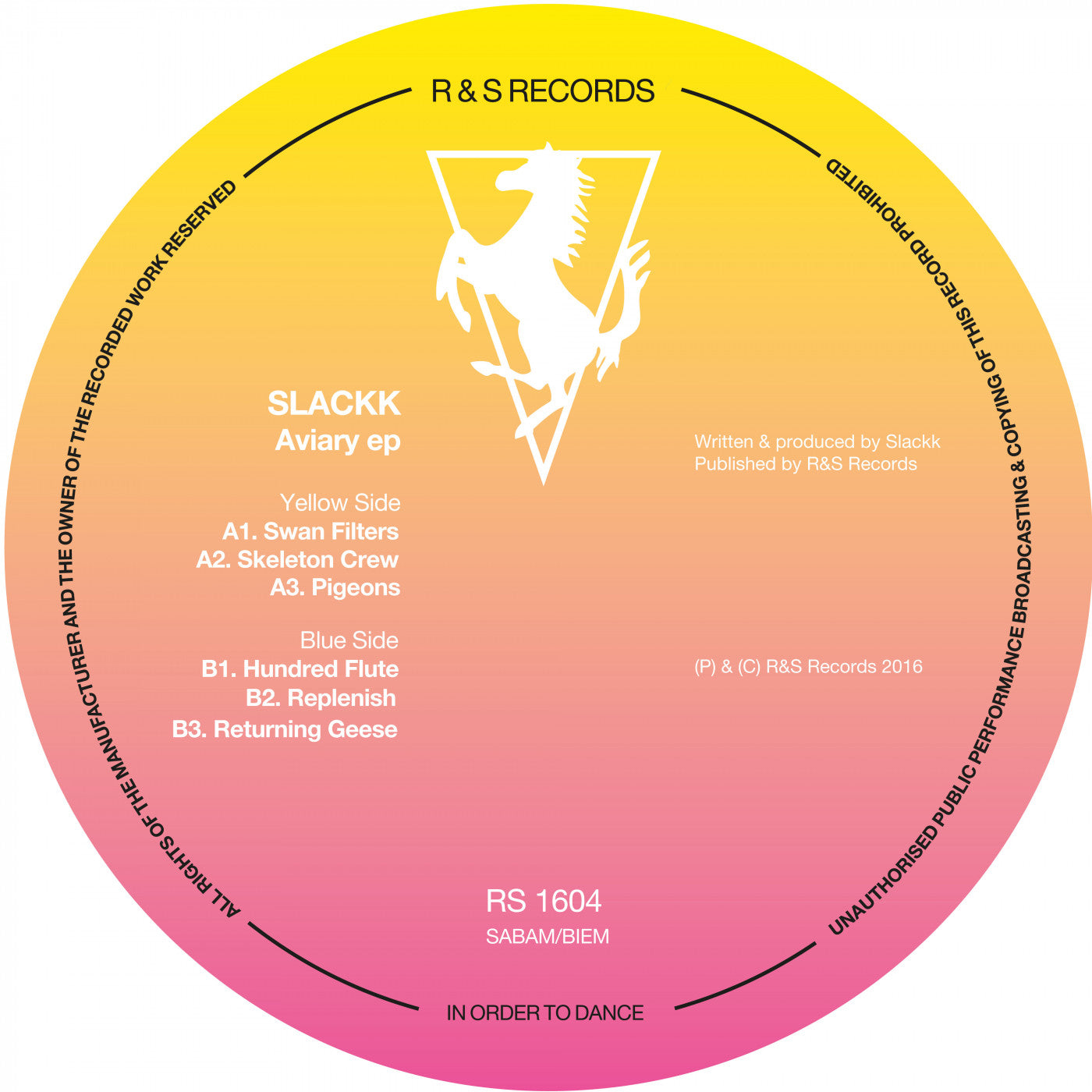 Slackk - Aviary EP | - ELECTRONIC *NEW*