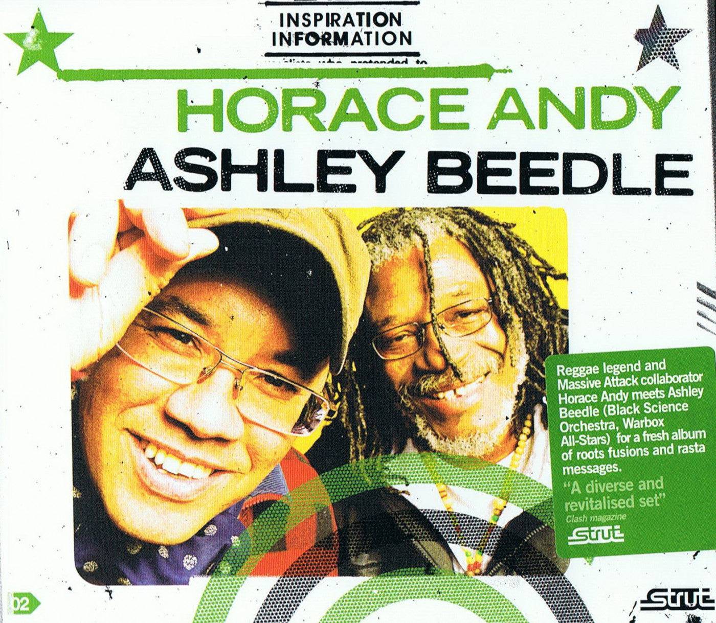Horace Andy/ Ashley Beedle - Inspiration Information (CD) | Mint Mint - ELECTRONIC *NEW*