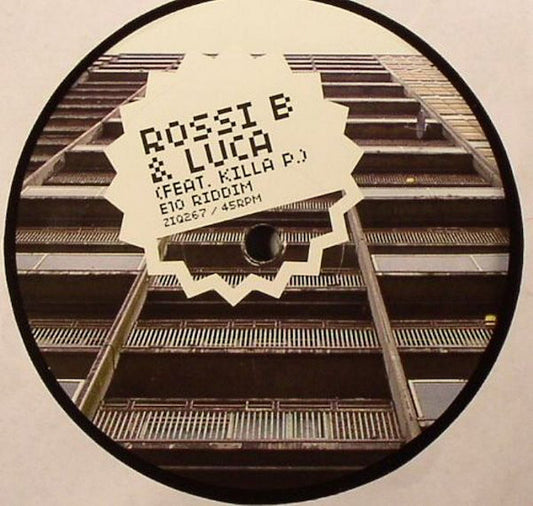 Rossi B & Luca (ft. Killa P) - E10 Riddim - 12" | - ELECTRONIC *NEW*