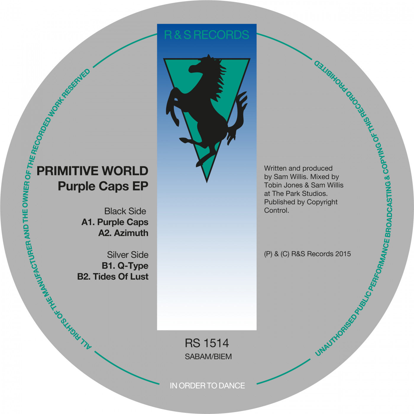 Primitive World - Purple Caps EP | - ELECTRONIC *NEW*