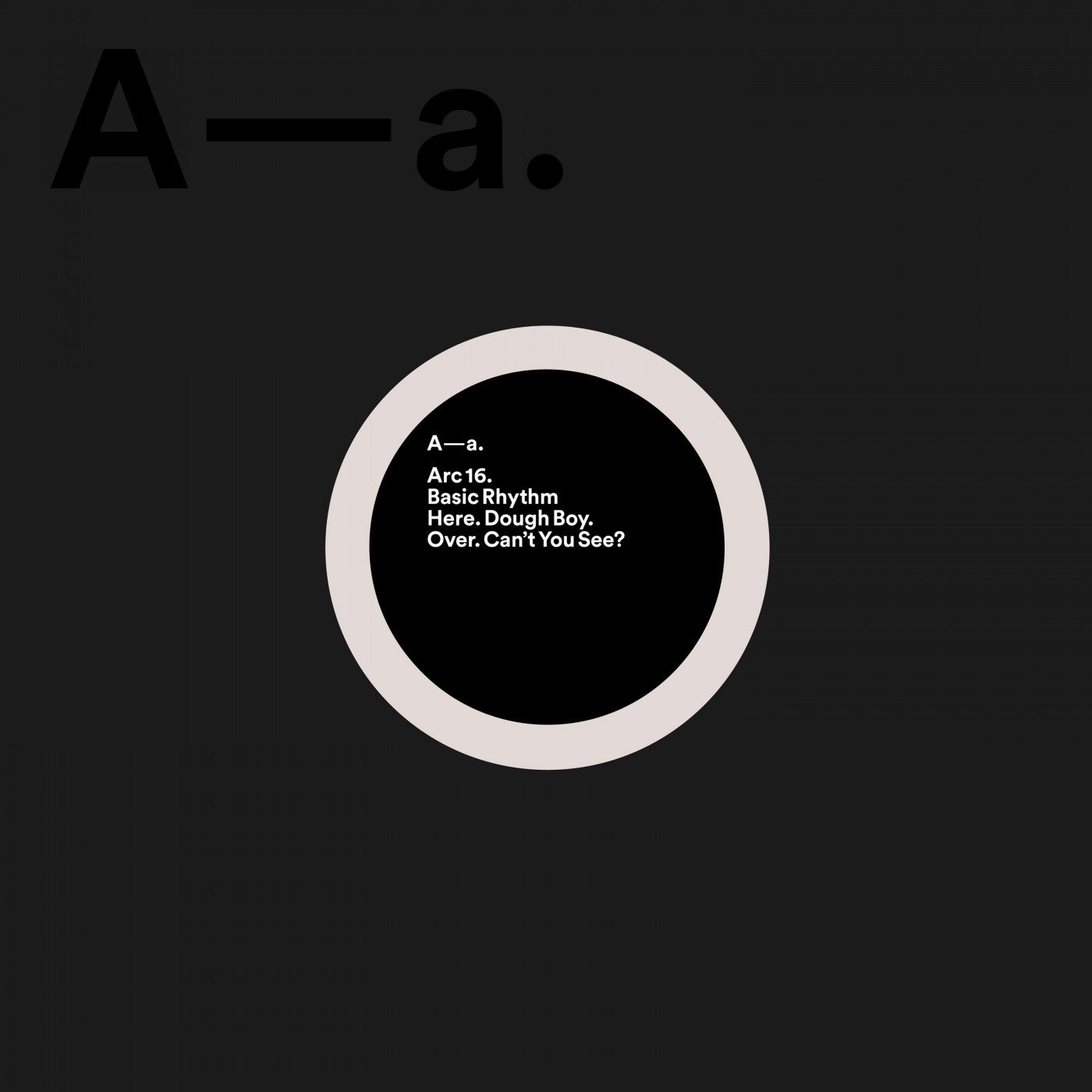 Basic Rhythm - Dough Boy / Can't You See? (Vinyl) | - ELECTRONIC *NEW*