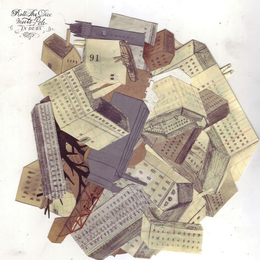 Roll The Dice meets Pole - In Dubs - 12" EP (MARBLED BLACK & SILVER VINYL) | - ELECTRONIC *NEW*