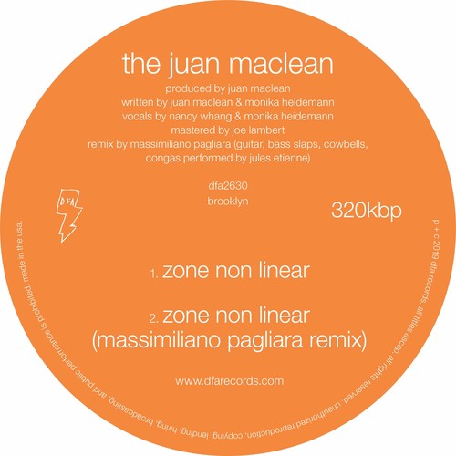 Juan Maclean, The - What Do You Feel Free About? b/w Zone Nonlinear (12" VINYL) | - ELECTRONIC *NEW*