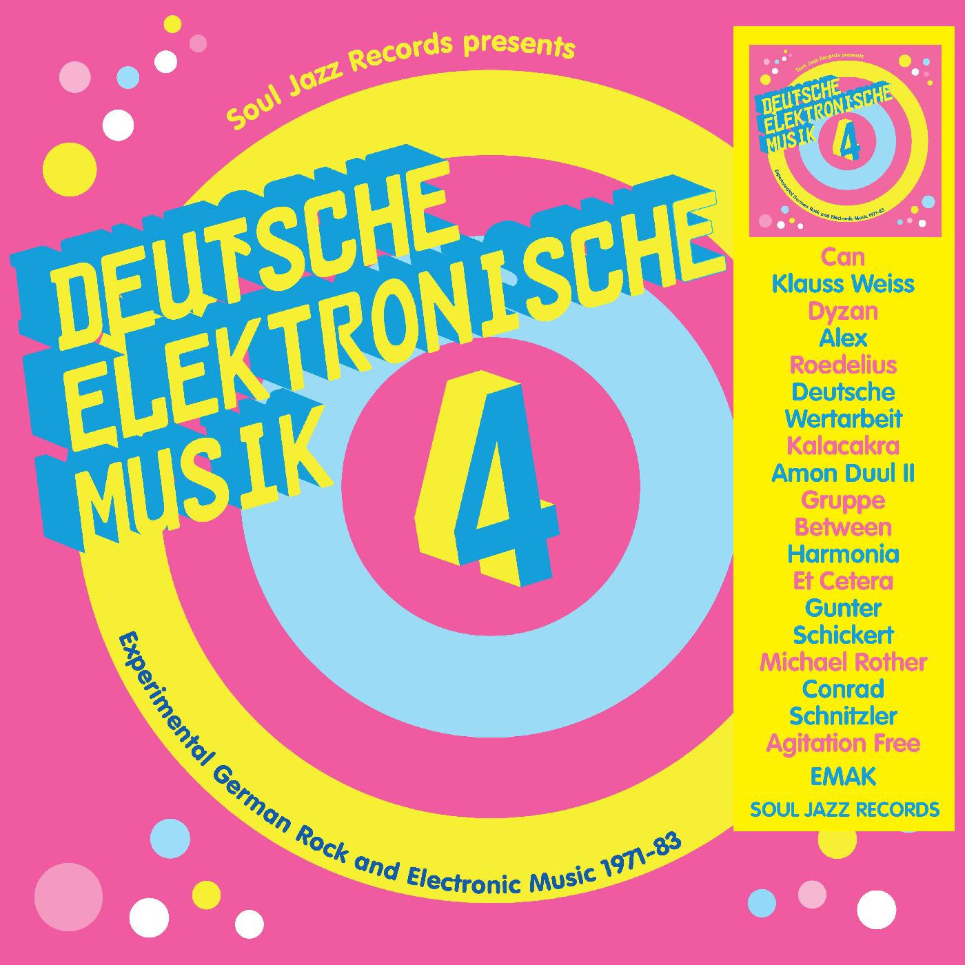 Soul Jazz Records presents - DEUTSCHE ELEKTRONISCHE MUSIK 4 - Experimental German Rock and Electronic Music 1971-83 (Vinyl) | - ELECTRONIC *NEW*