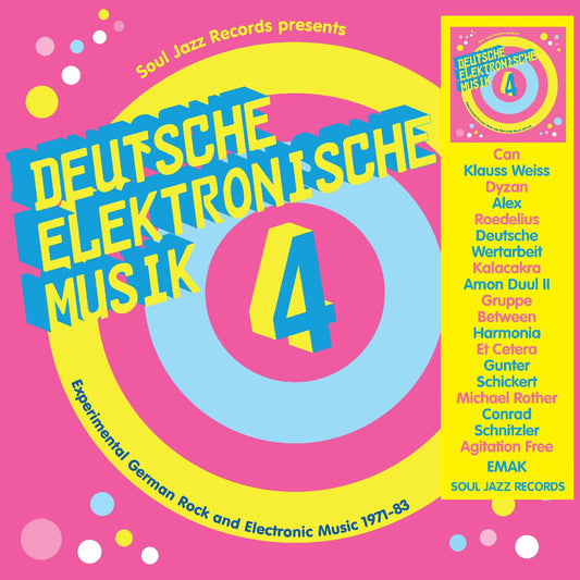 Soul Jazz Records presents - DEUTSCHE ELEKTRONISCHE MUSIK 4 - Experimental German Rock and Electronic Music 1971-83 (Vinyl) | - ELECTRONIC *NEW*
