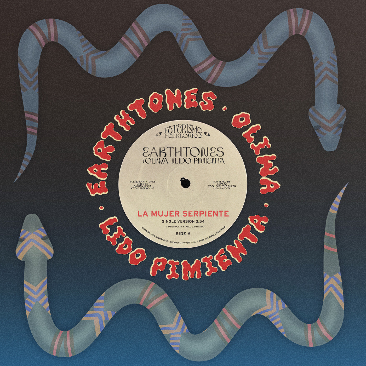 Earthtones - La Mujer Serpiente b/w Selam (Vinyl) | Mint (M) Mint (M) - ELECTRONIC *NEW*