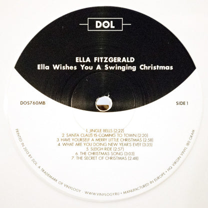 Ella Fitzgerald Ella Wishes You A Swinging Christmas DOL LP, Album, RE, Whi Mint (M) Mint (M)