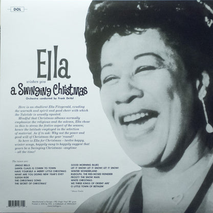 Ella Fitzgerald Ella Wishes You A Swinging Christmas DOL LP, Album, RE, Whi Mint (M) Mint (M)