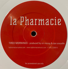Elon Tired Mornings La Pharmacie 12", Promo, Whi Mint (M) Generic