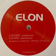 Elon Tired Mornings La Pharmacie 12", Promo, Whi Mint (M) Generic
