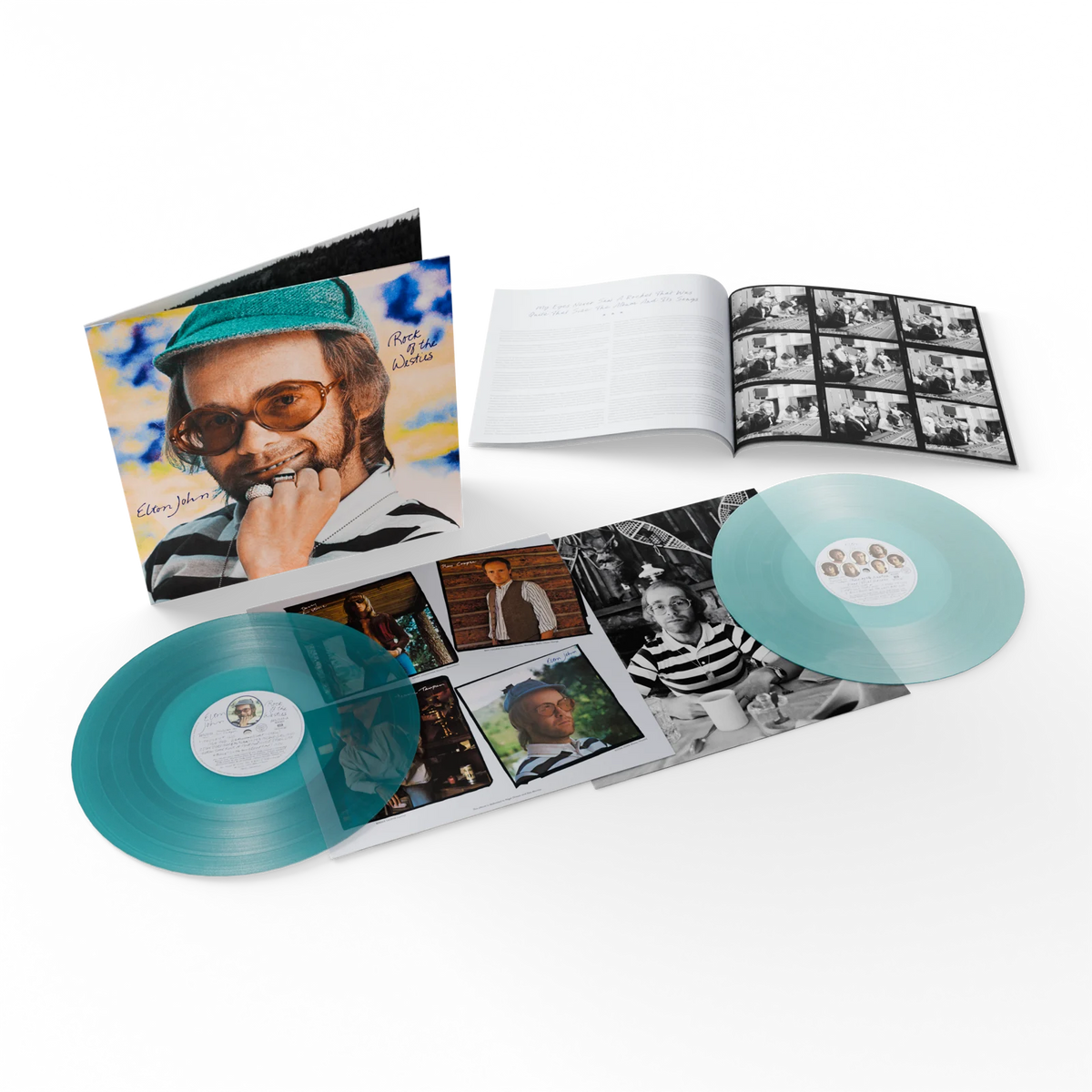 Elton John - Rock of the Westies (50th Anniversary) (Expanded Edition) (180G) [Sea Blue/Electric Blue Vinyl] [2LP] |