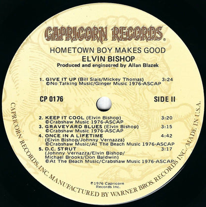 Hometown Boy Makes Good! | Near Mint (NM) Very Good Plus (VG+) - BLUES / USED *NEAR MINT*