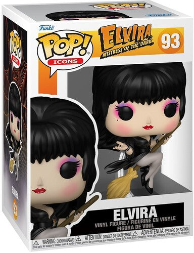 Funko POP!: Icons: Elvira, Mistress of the Dark: Elvira (Action Figure, Collectible) |