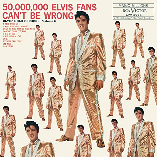 50,000,000 Elvis Fans Can't Be Wrong: Elvis' Gold Records, Volume 2 | Mint (M) Mint (M) - ROCK *SEALED*