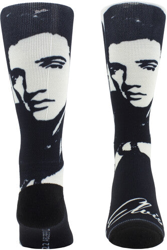 Elvis Presley - Perri's - Elvis Presley - 50's Dye Sublimation - Crew Socks |