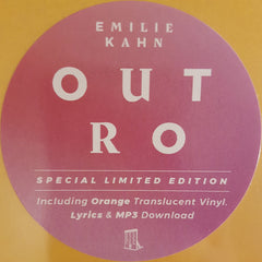 Emilie Kahn Outro Secret City Records LP, Album, Ltd, Ora Mint (M) Mint (M)