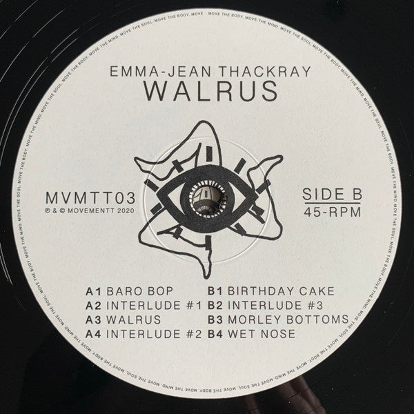 Emma-Jean Thackray Walrus Movementt 12", EP, RE Mint (M) Mint (M)