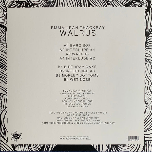 Emma-Jean Thackray Walrus Movementt 12", EP, RE Mint (M) Mint (M)