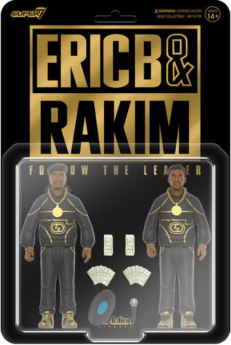 Super7 - Eric B. & Rakim - ReAction Figures Wv2 - Eric B. & Rakim (Follow The Leader) (Collectible, Action Figure) |