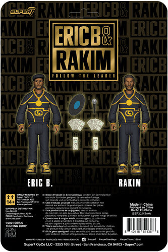 Super7 - Eric B. & Rakim - ReAction Figures Wv2 - Eric B. & Rakim (Follow The Leader) (Collectible, Action Figure) |