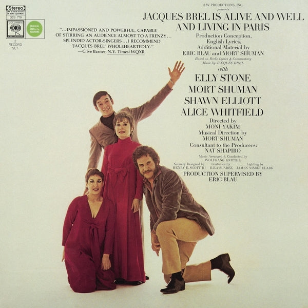 Jacques Brel Is Alive And Well And Living In Paris |