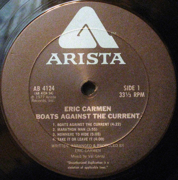 Boats Against The Current | Very Good Plus (VG+) Near Mint (NM) - ROCK / USED *VERY GOOD+*