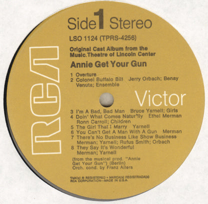 Annie Get Your Gun (An Original Cast Album - Music Theater Of Lincoln Center) | Near Mint (NM) Very Good Plus (VG+)
