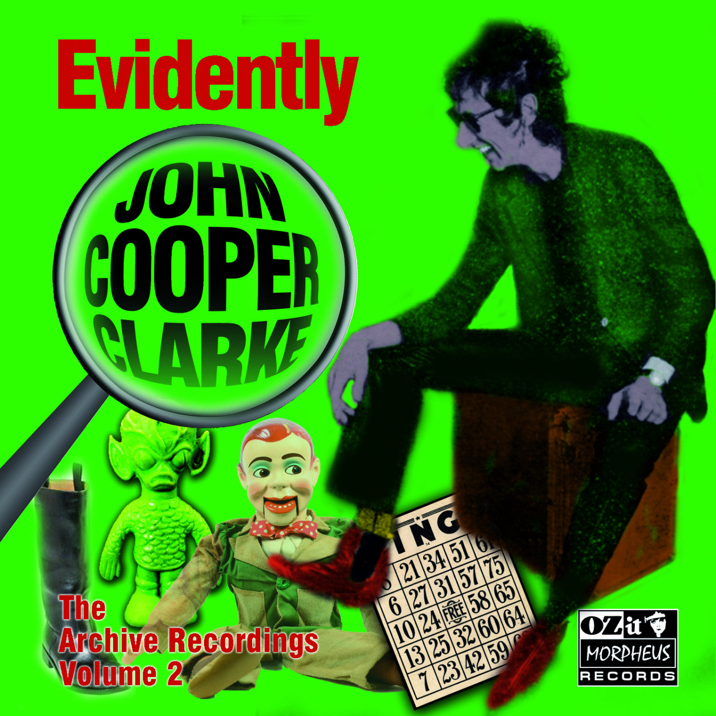 Clarke, John Cooper - Evidently John Cooper Clarke ( Archive Recordings Volume 2) (CD) |