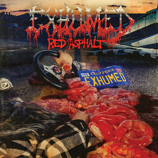 (PRE ORDER 2/20/2026) Red Asphalt (BLUE VINYL) | - METAL *NEW/COLOR*