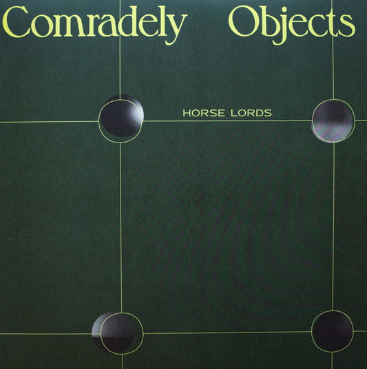 Horse Lords Comradely Objects (Ltd White VInyl) LP Mint (M) Mint (M)