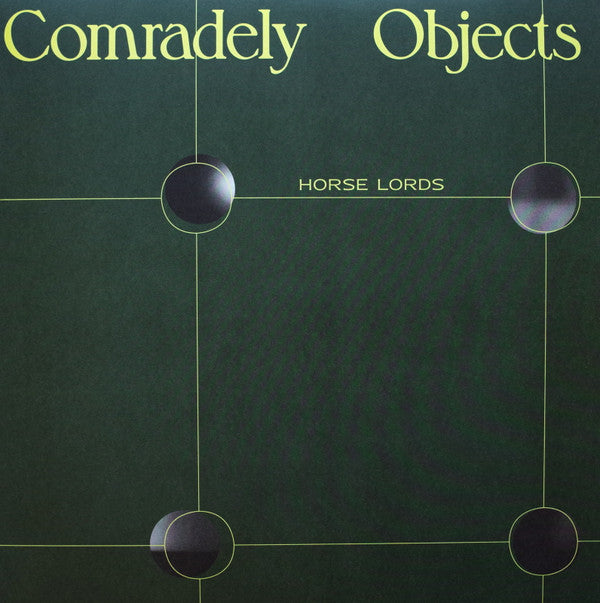 Horse Lords - Comradely Objects (Ltd White VInyl) | Mint (M) Mint (M) - EXPERIMENTAL *COLOR*