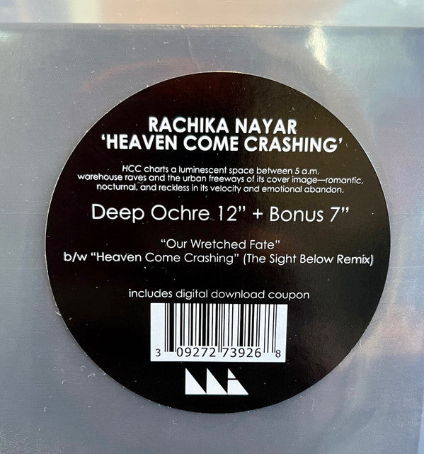 Rachika Nayar - Heaven Come Crashing | Mint (M) Mint (M) - AMBIENT *SEALED/COLOR*