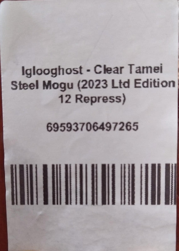 Iglooghost Clear Tamei / Steēl Mogu LP Mint (M) Mint (M)